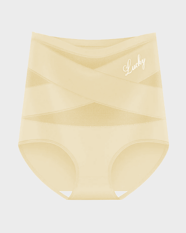 Confident Tummy-Crossover Shapewear Panties