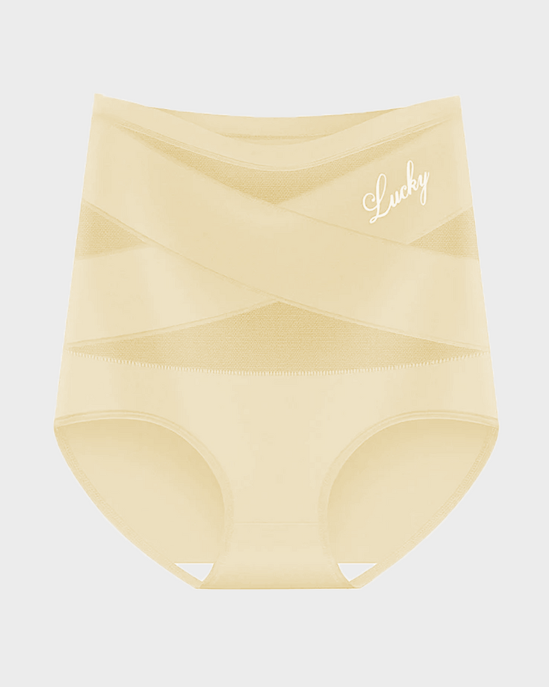 Confident Tummy-Crossover Shapewear Panties